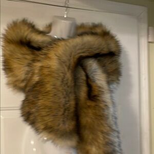 Luxurious Faux Fur Shawl